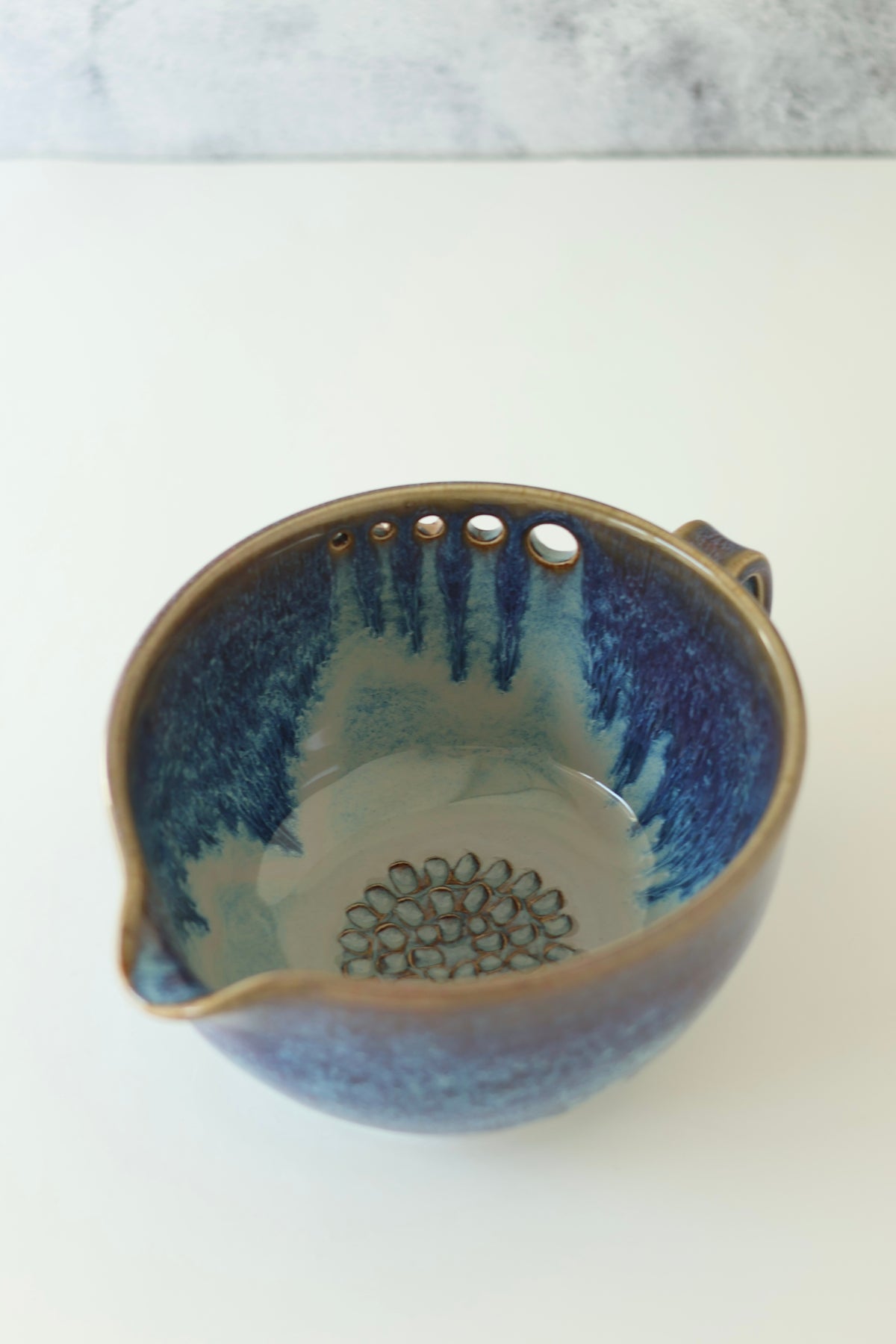 The Garlic Grater Salad DRESSING Bowl | Wave Break | MADE TO ORDER
