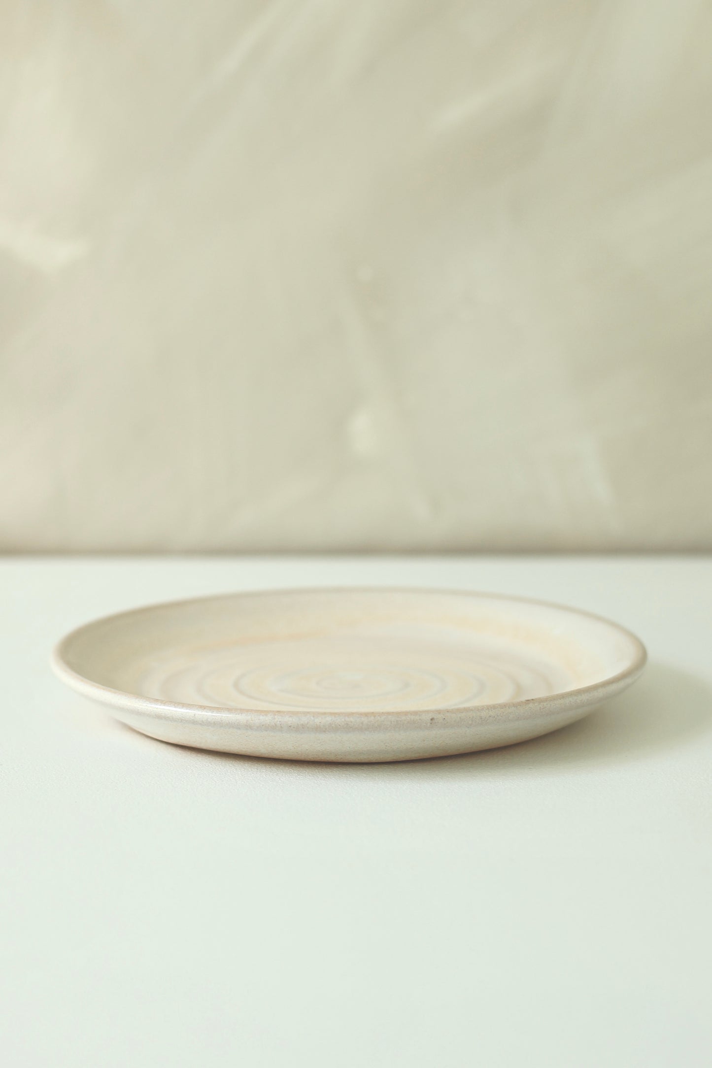 Dessert Plate | Peachy Cream | MADE TO ORDER