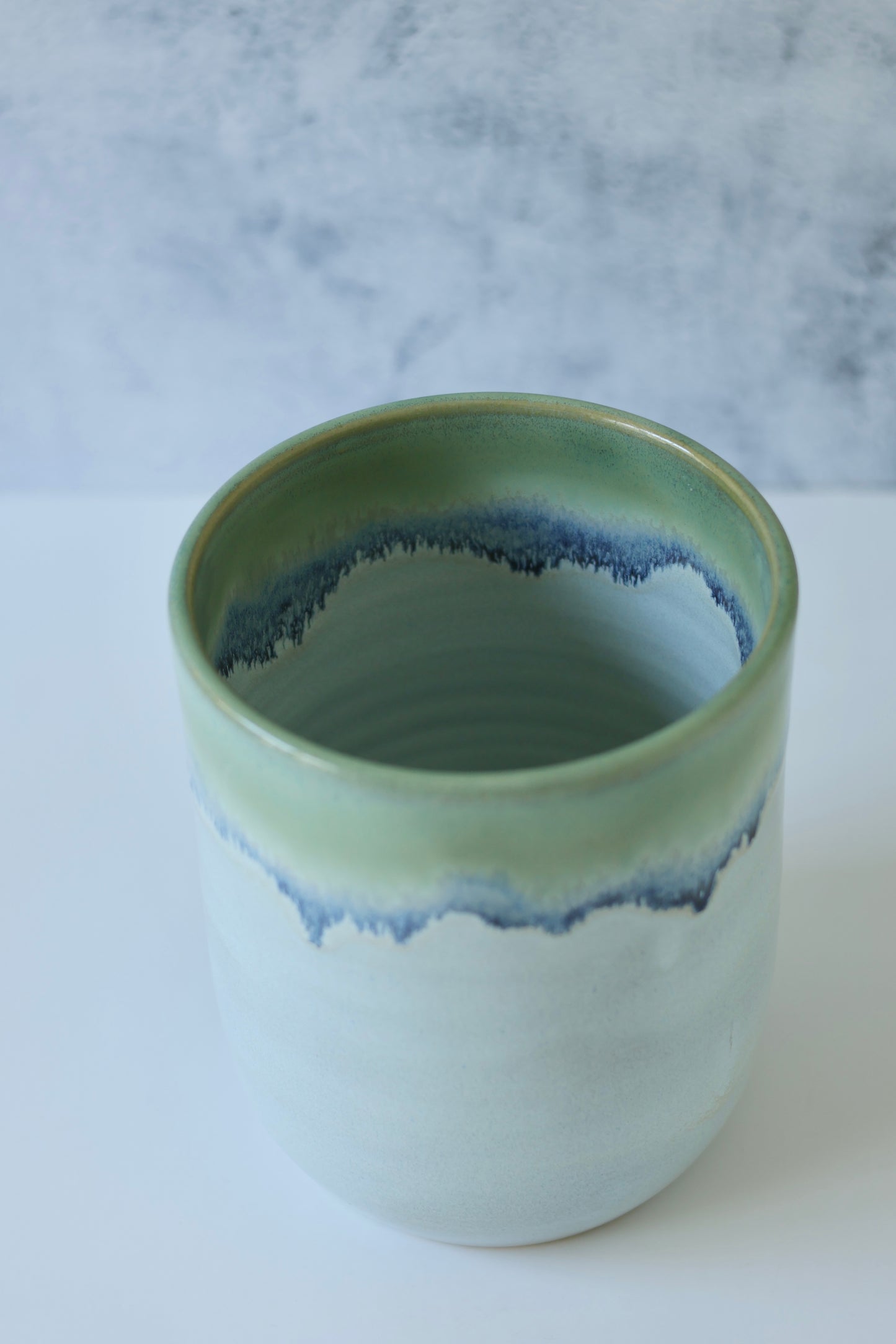 Utensil Holder | Sea Glass