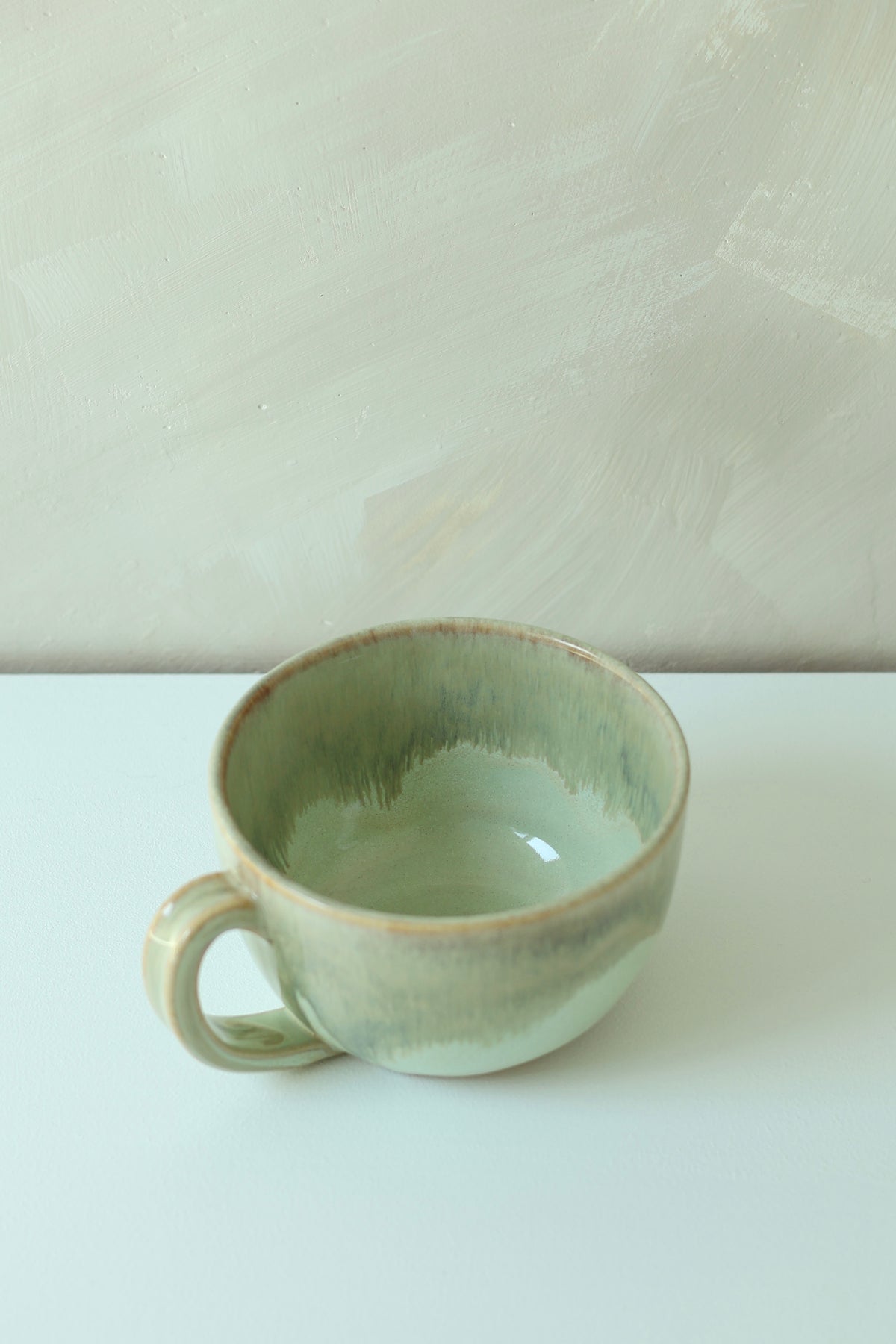 Latte Mug | Dewy Moss | MADE TO ORDER