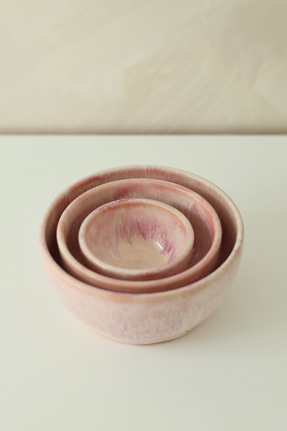 Mini Nesting Prep Bowls | Cherry Blossom | MADE TO ORDER
