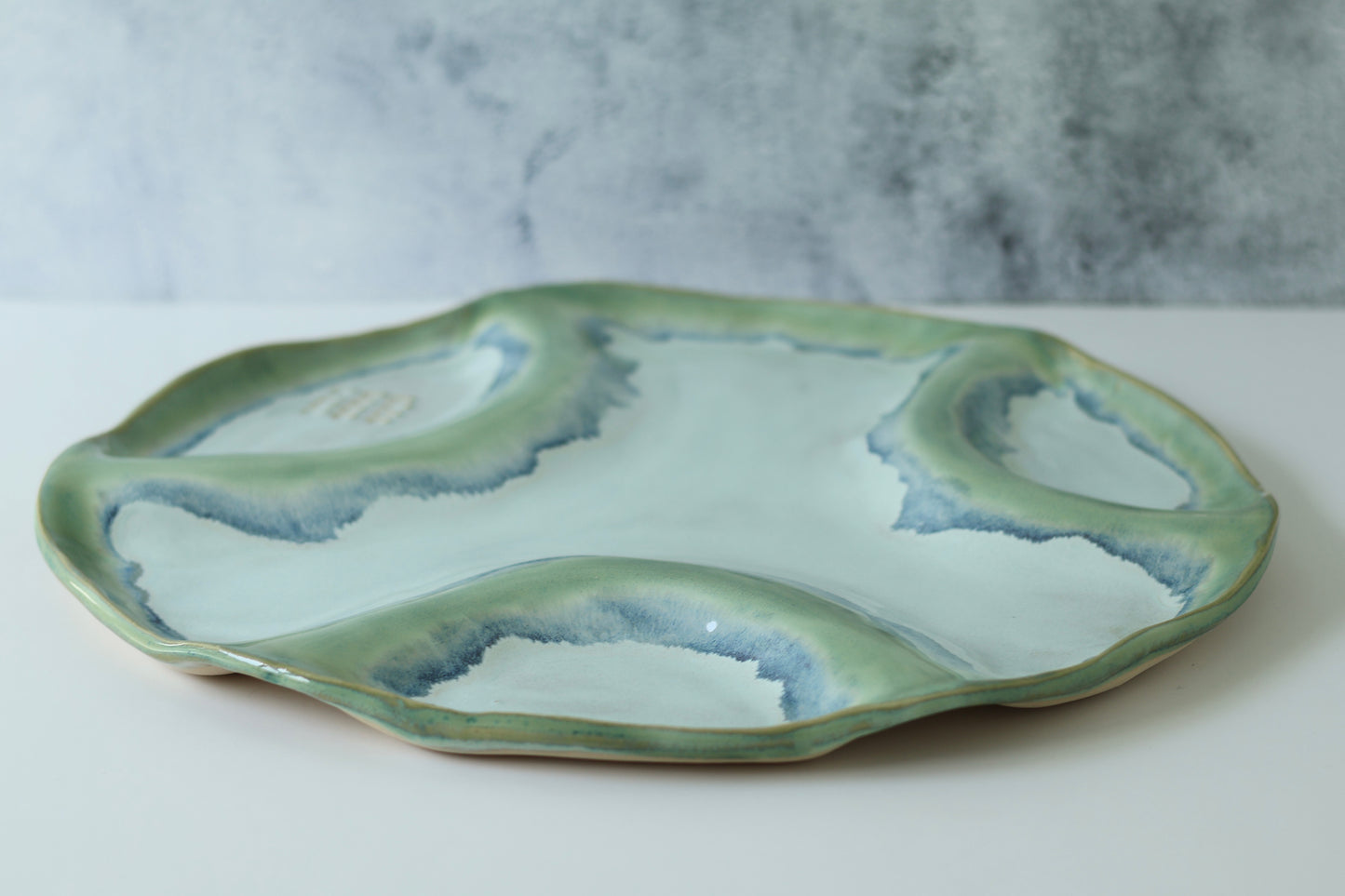 SECOND Charcuterie Board | Sea Glass | Warped & Wobbles 30% OFF