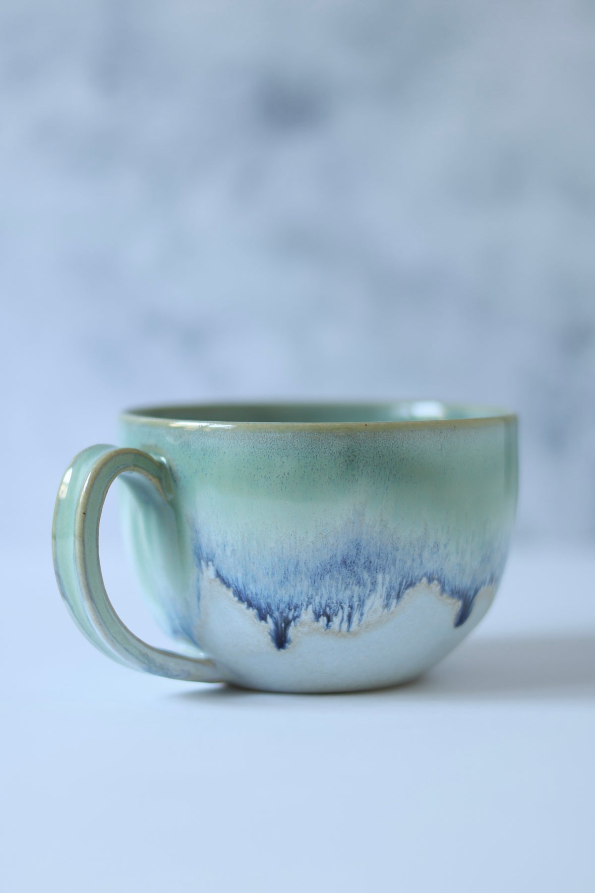 Latte Mug | Sea Glass | MADE TO ORDER