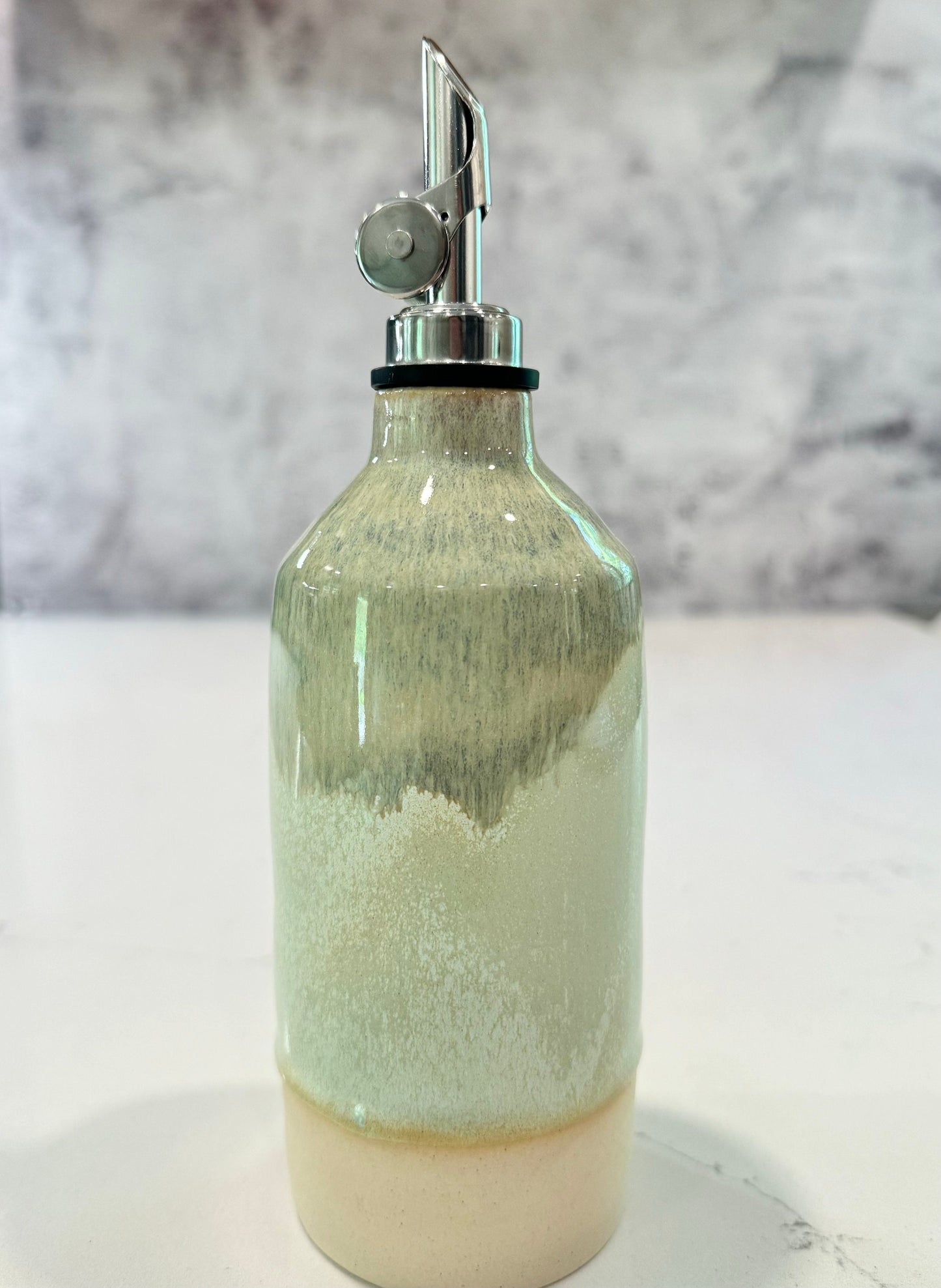 Olive Oil Bottle | Dewy Moss