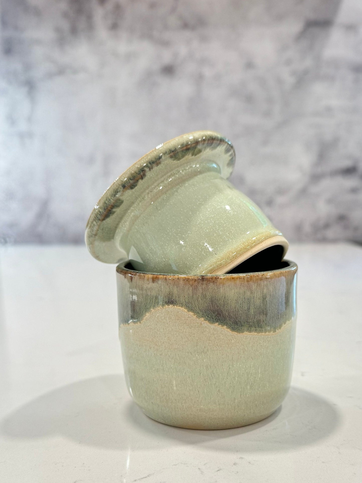 Butter Crock | Dewy Moss