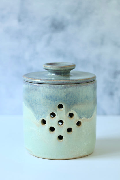 Garlic Keeper | Green & Purple
