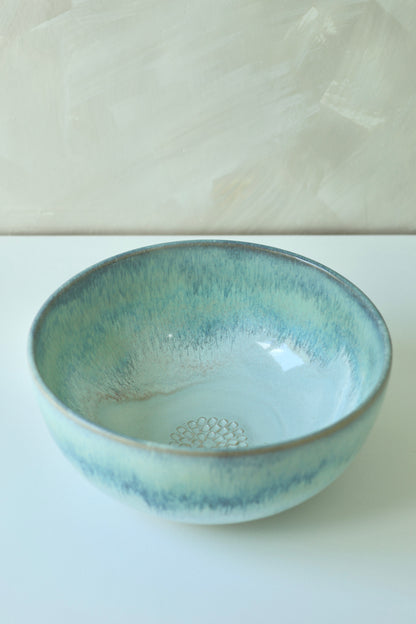 The Garlic Grater Salad Bowl | Turquoise Waters