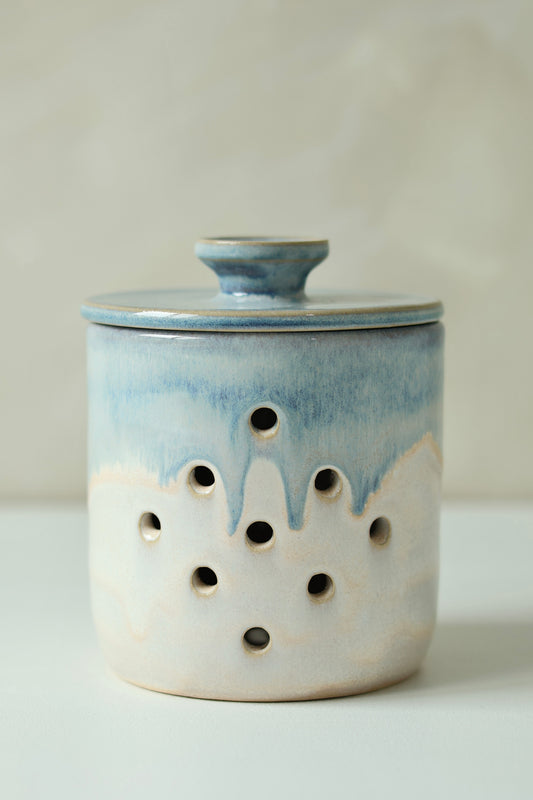 Garlic Keeper | Ocean Drip | MADE TO ORDER