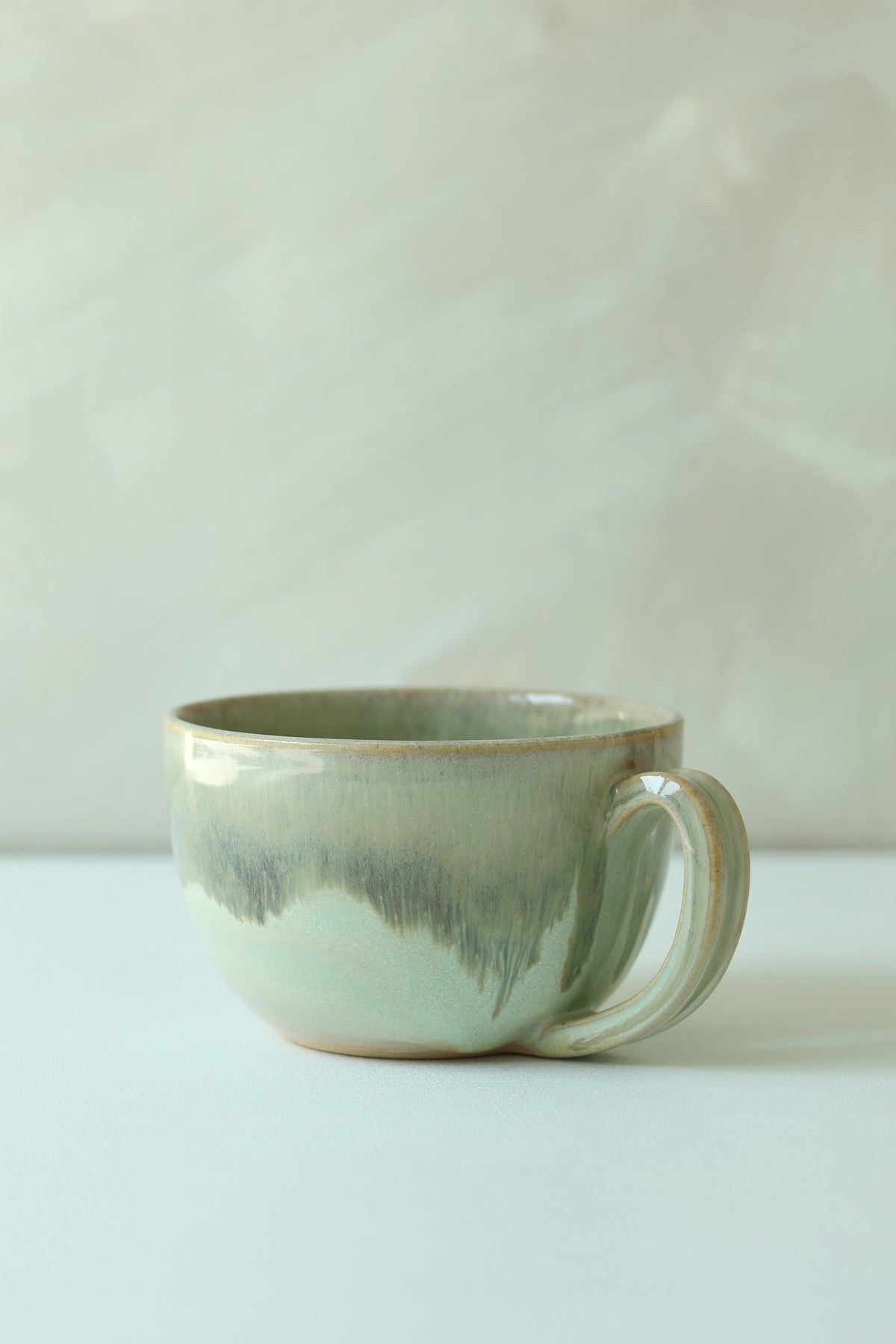 Latte Mug | Dewy Moss | MADE TO ORDER