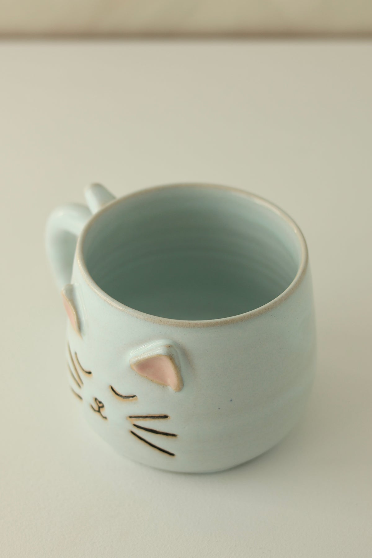 Cat Mug | Blue | MADE TO ORDER