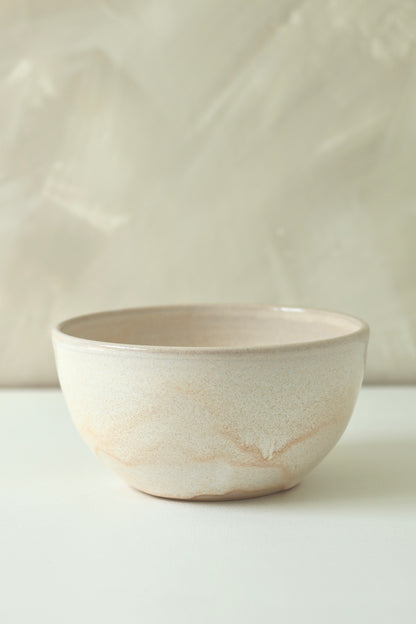 Dinner Bowl | Peachy Cream | MADE TO ORDER