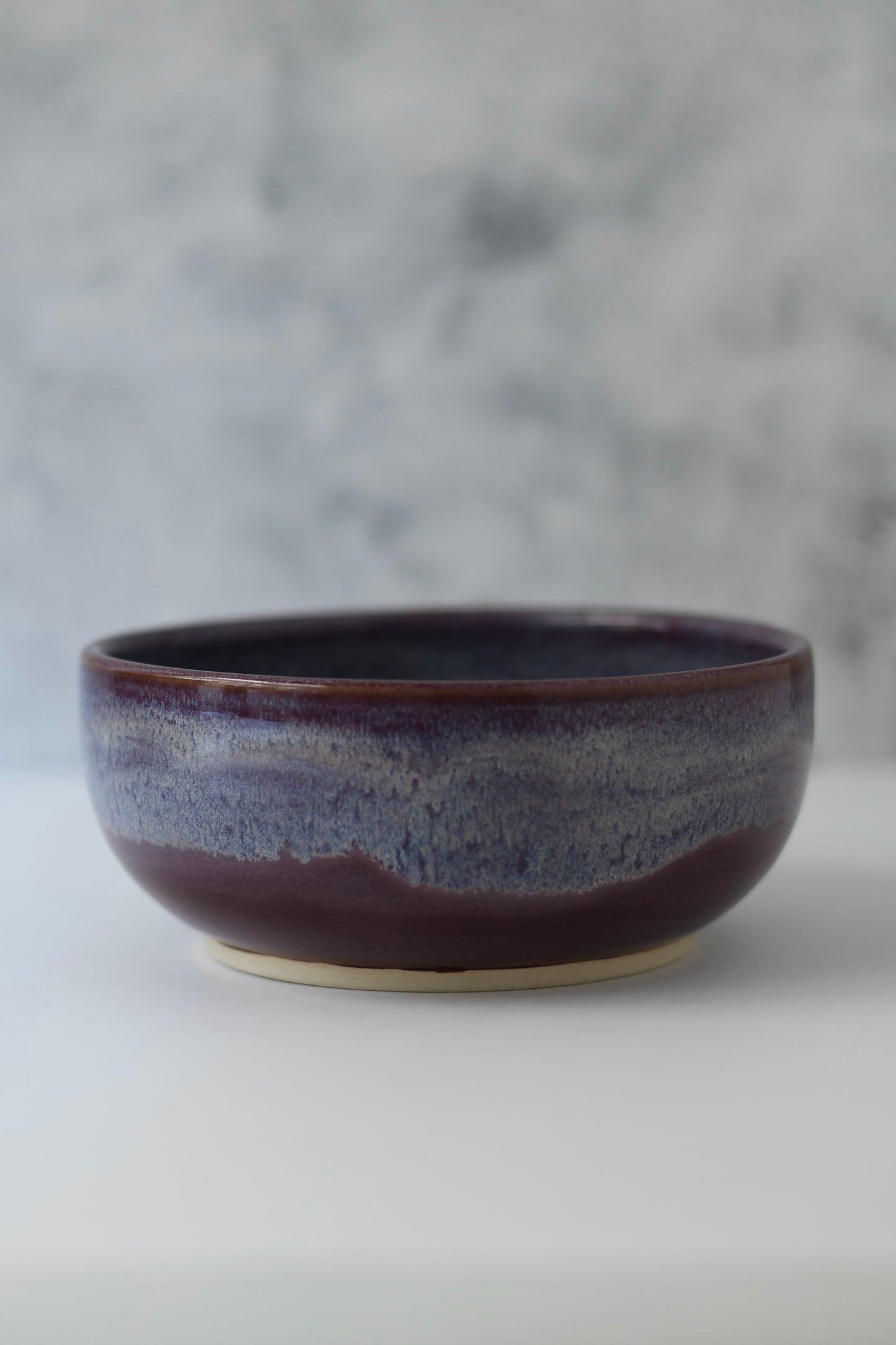 The PERSONAL Garlic Grater Salad Bowl | Amethyst