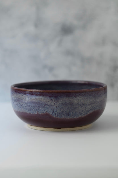 The PERSONAL Garlic Grater Salad Bowl | Amethyst