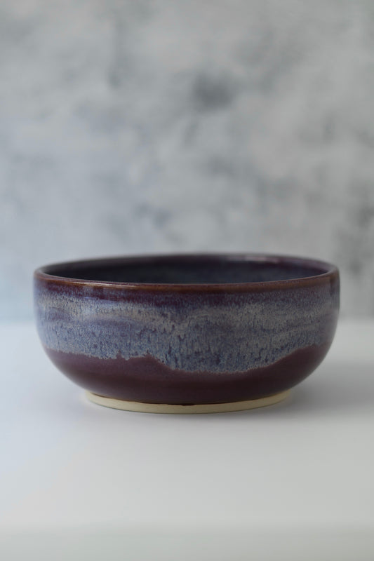 The PERSONAL Garlic Grater Salad Bowl | Amethyst