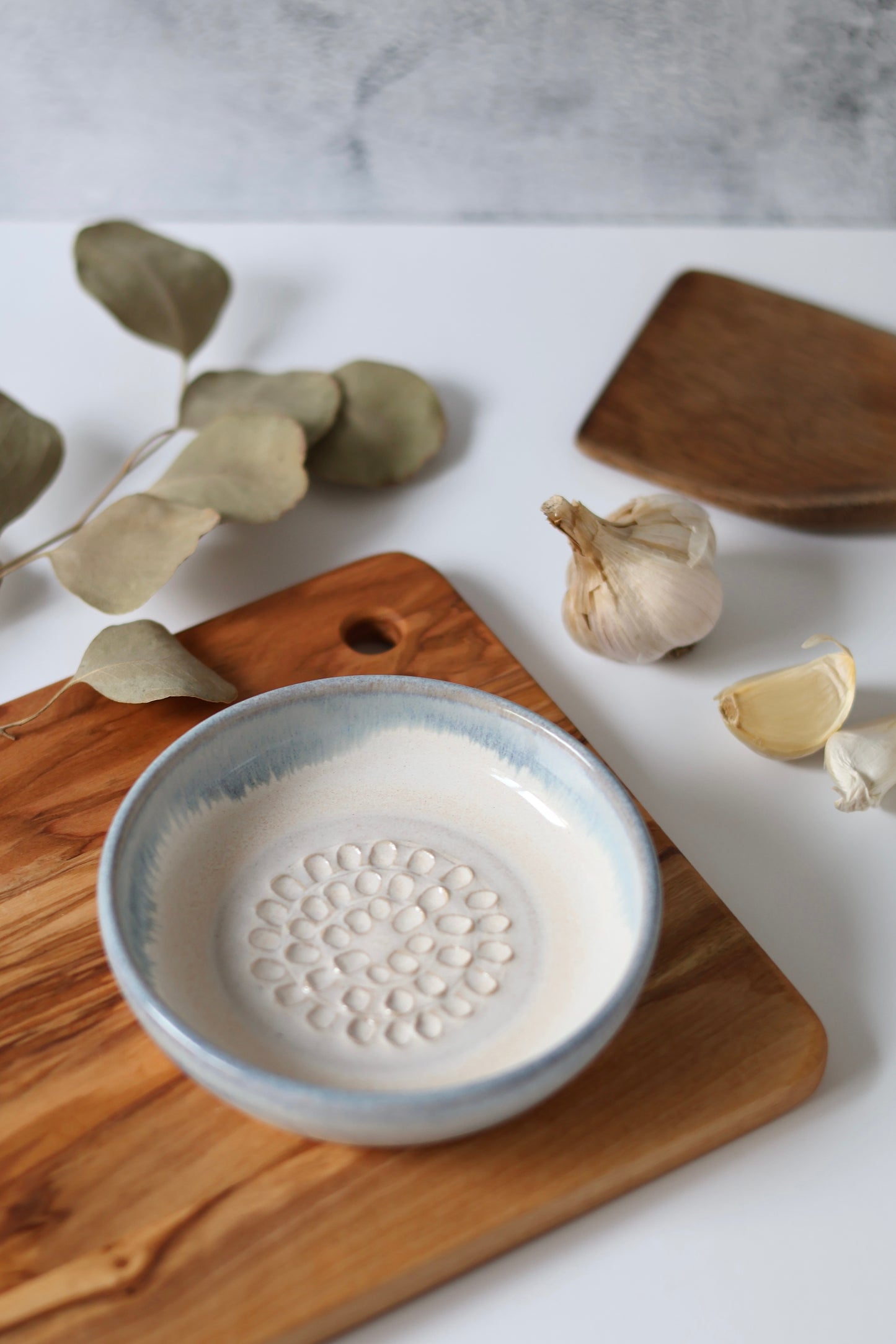 Garlic Grater Plate | Ocean Drip
