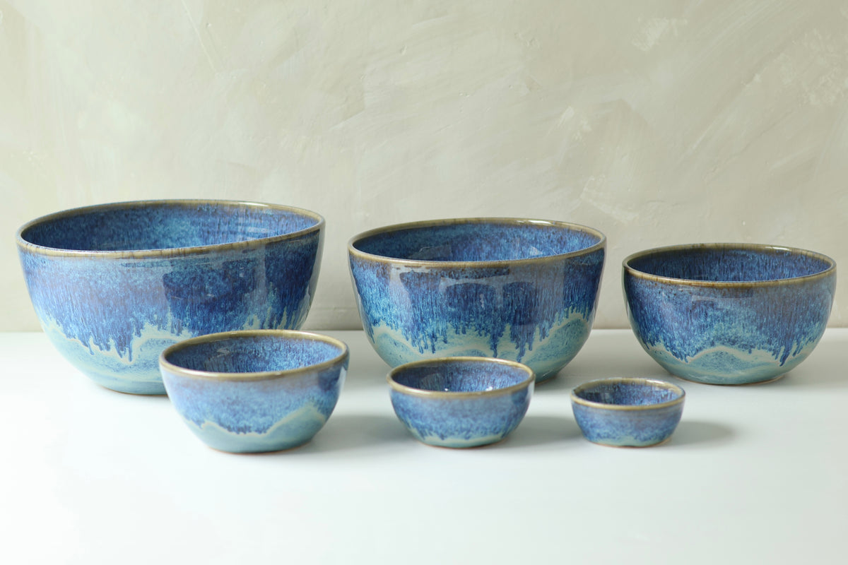 Nesting Mixing Bowl Set | Wave Break | MADE TO ORDER