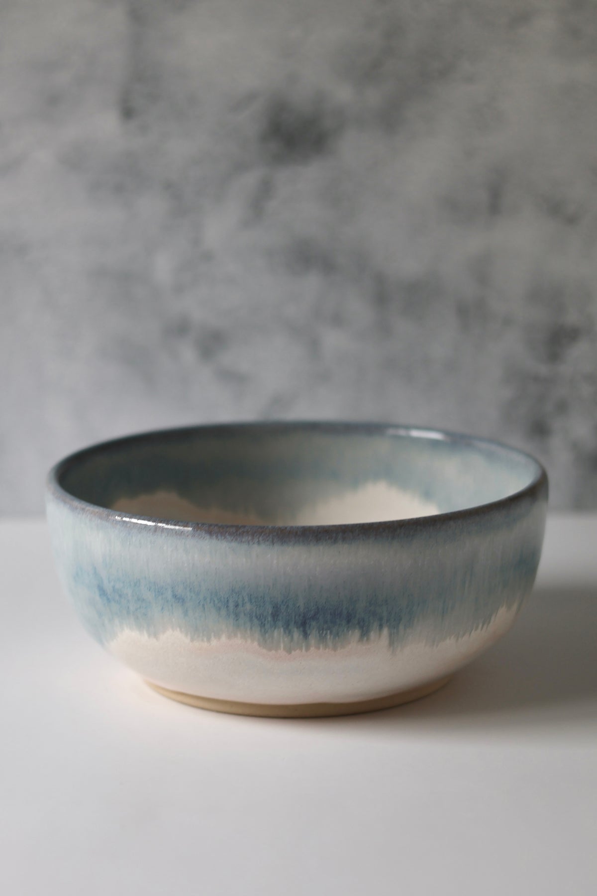 The PERSONAL Garlic Grater Salad Bowl | Ocean Drip | MADE TO ORDER