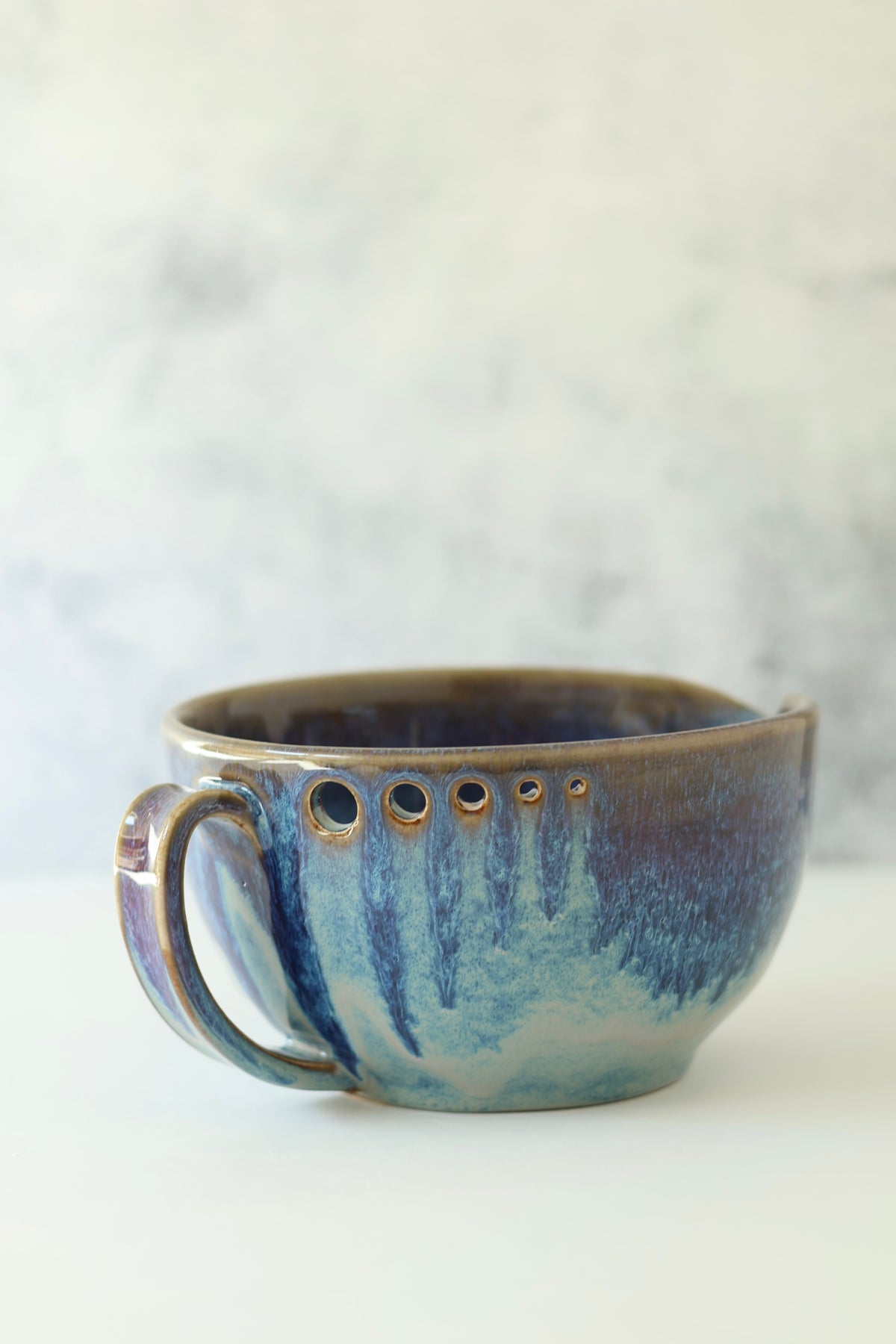 The Garlic Grater Salad DRESSING Bowl | Wave Break | MADE TO ORDER