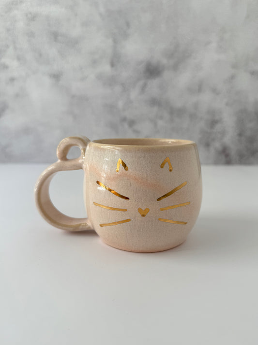 Latte Cat Mug | Pink