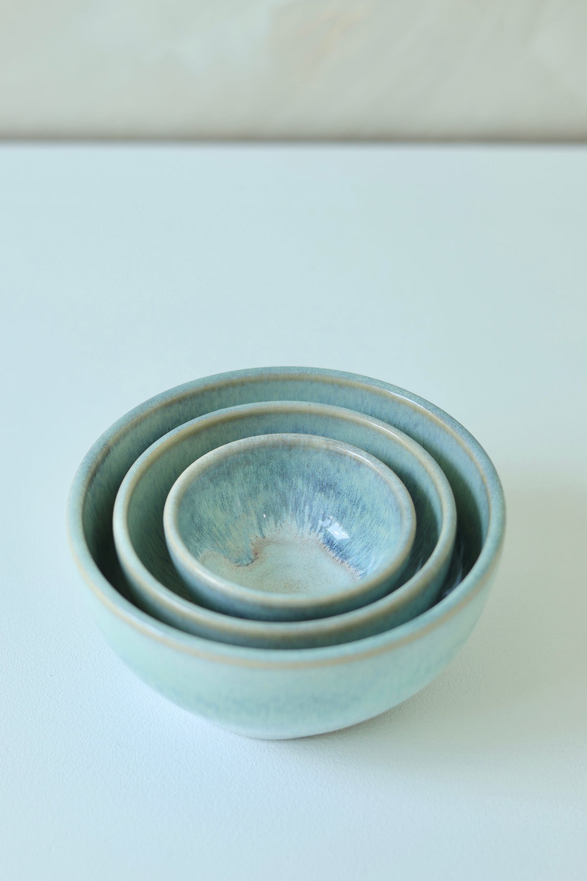 Mini Nesting Prep Bowls | Turquoise Waters | MADE TO ORDER