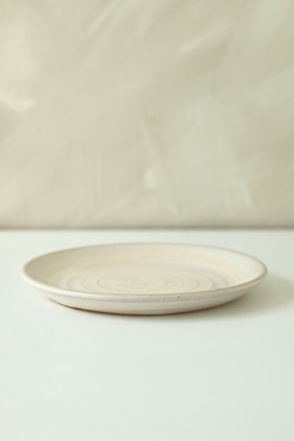 Dessert Plate | Peachy Cream | MADE TO ORDER