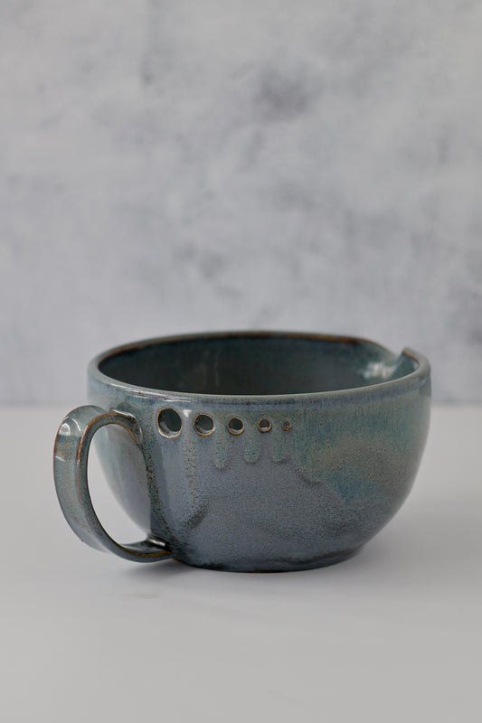 The Garlic Grater Salad DRESSING Bowl | Stormy Midnight