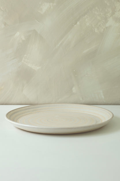 Dinner Plate | Peachy Cream | MADE TO ORDER