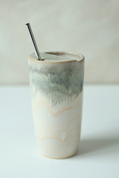16oz Travel Cup | Pastel Rainbow | MADE TO ORDER