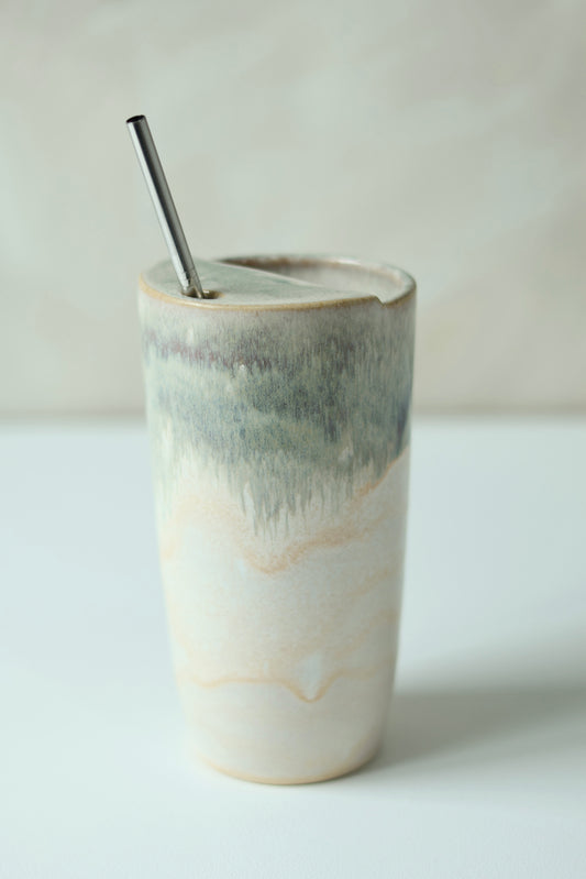 16oz Travel Cup | Pastel Rainbow | MADE TO ORDER