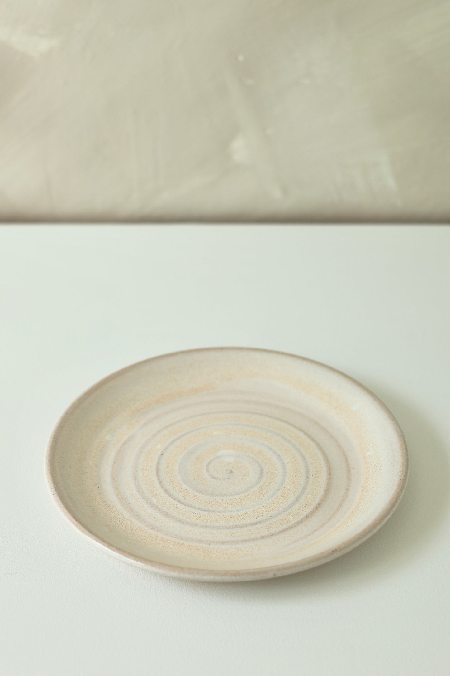Dessert Plate | Peachy Cream | MADE TO ORDER