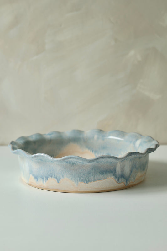 Pie Dish | Ocean Drip