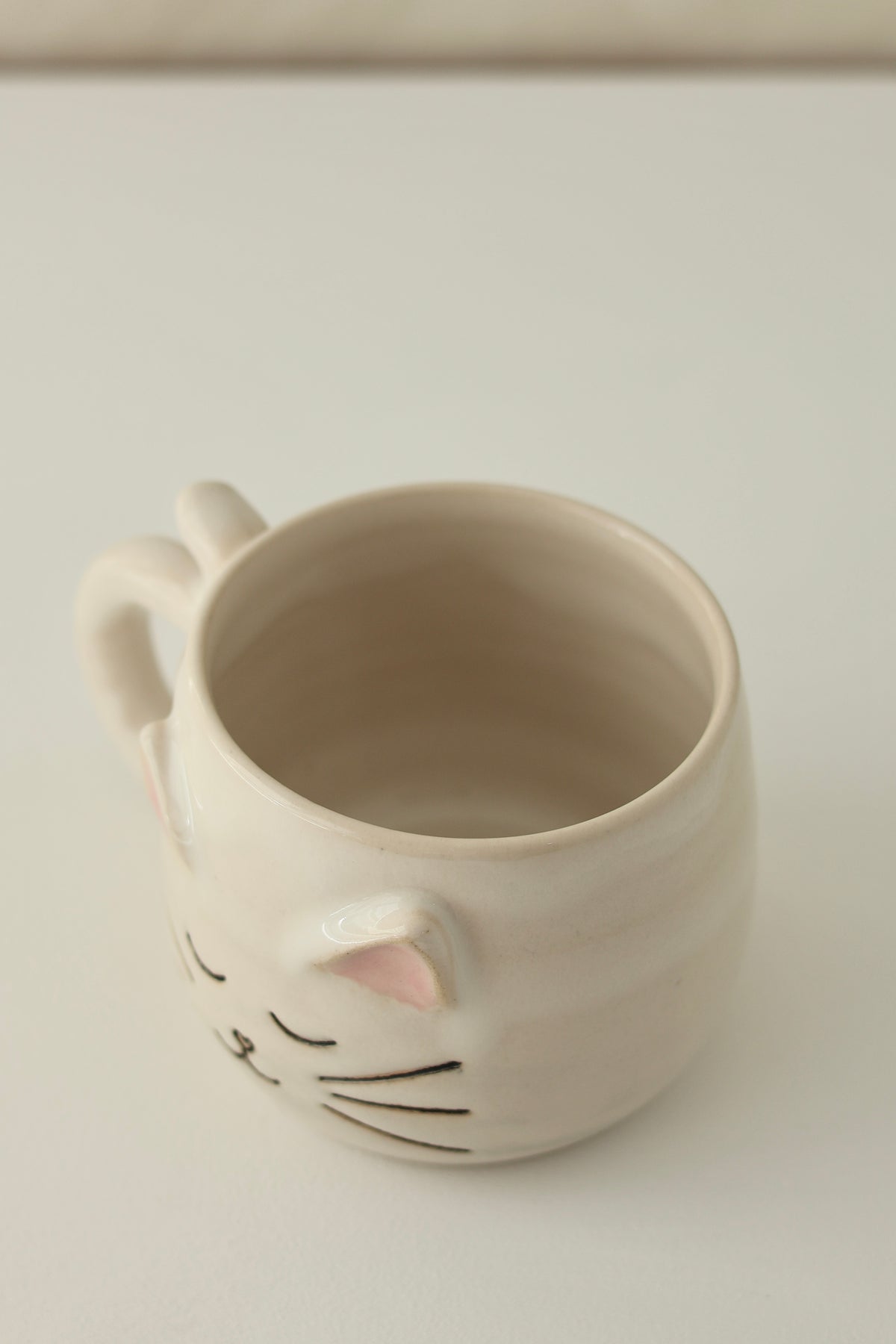 Cat Mug | White | MADE TO ORDER
