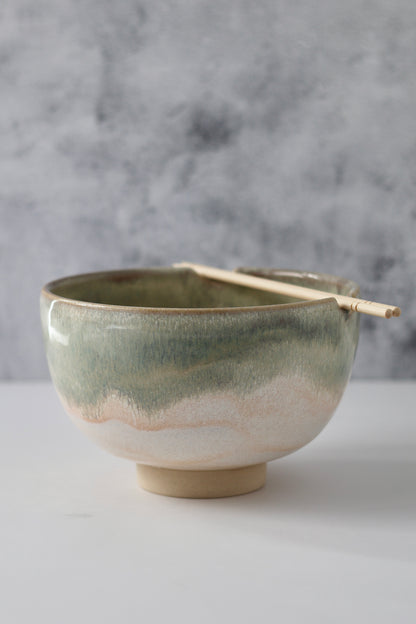 The Garlic Grater Ramen Bowl | Pastel Rainbow | MADE TO ORDER