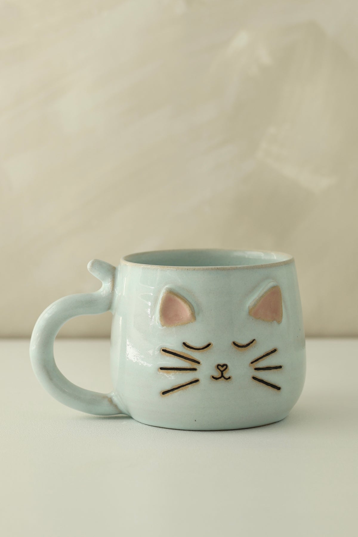 Cat Mug | Blue | MADE TO ORDER