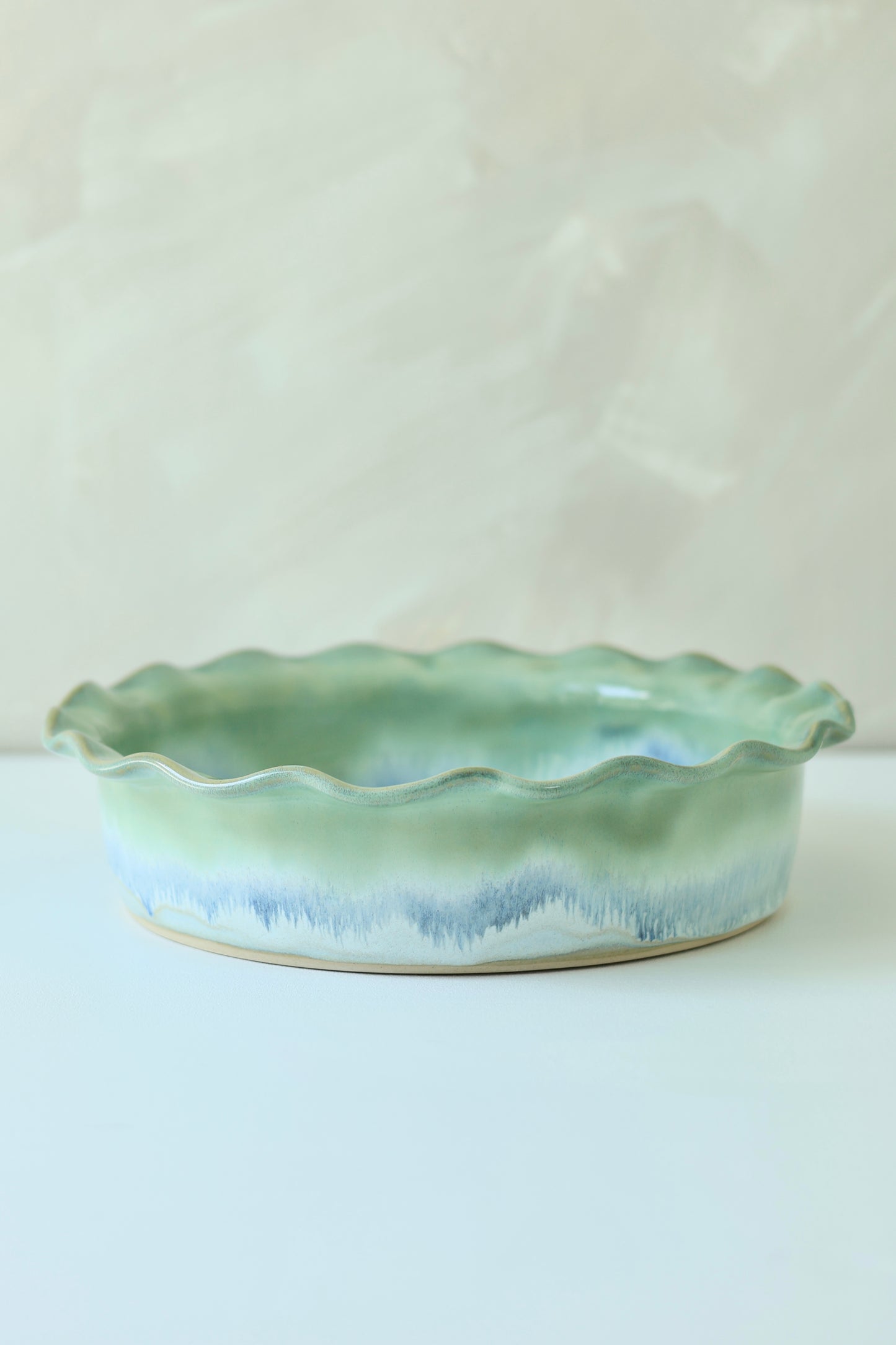 Pie Dish | Sea Glass
