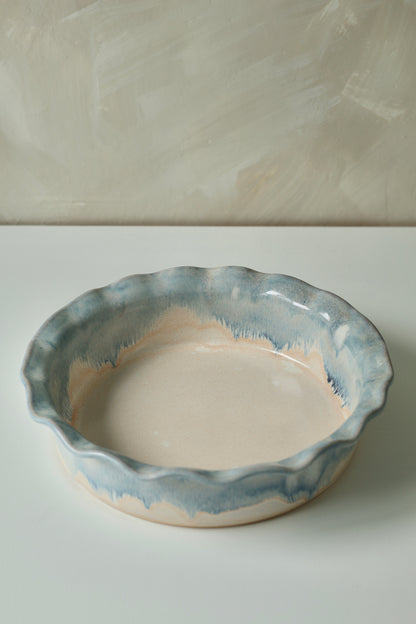 Pie Dish | Ocean Drip