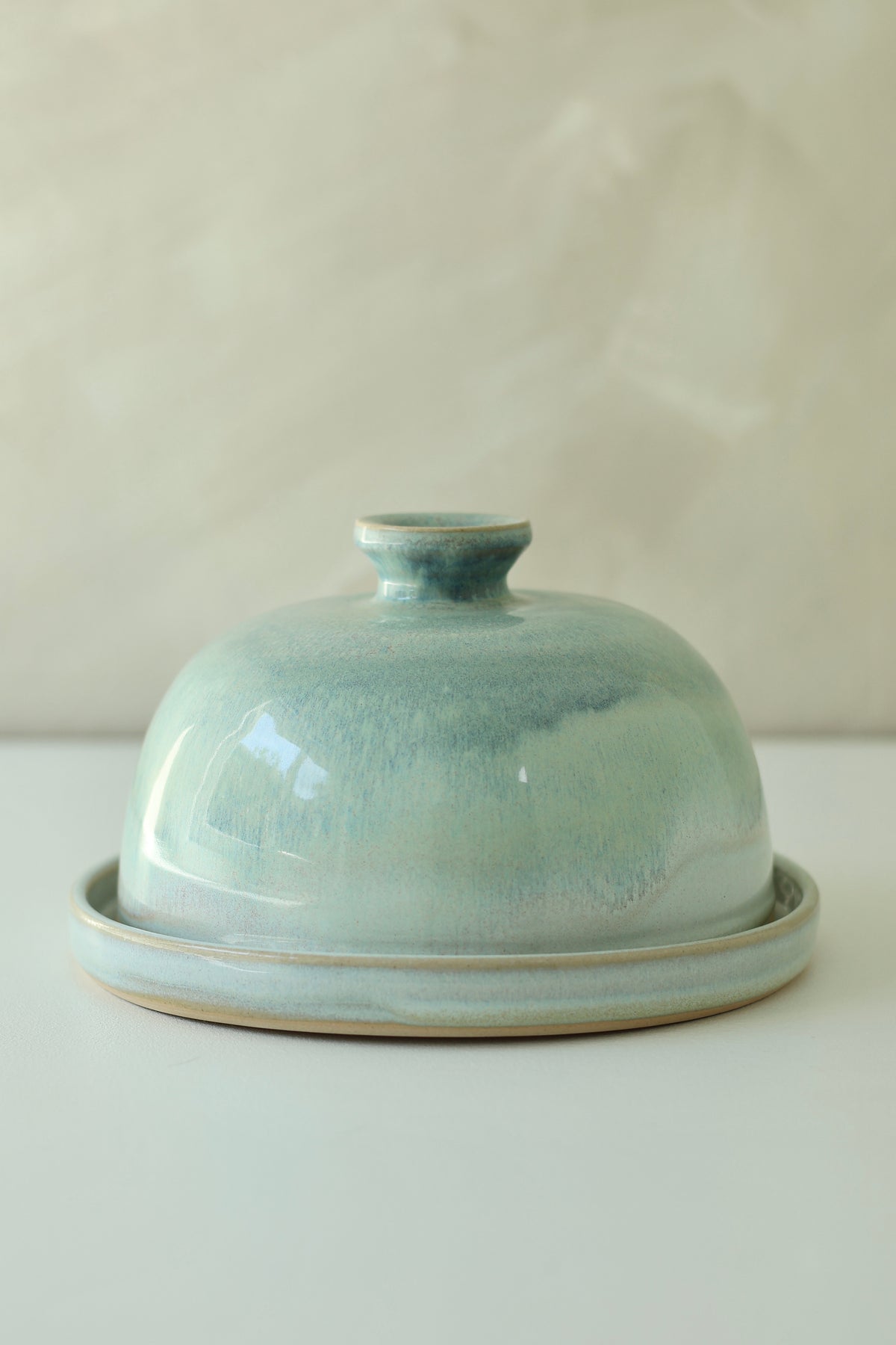 Butter Dish | Turquoise Waters | MADE TO ORDER
