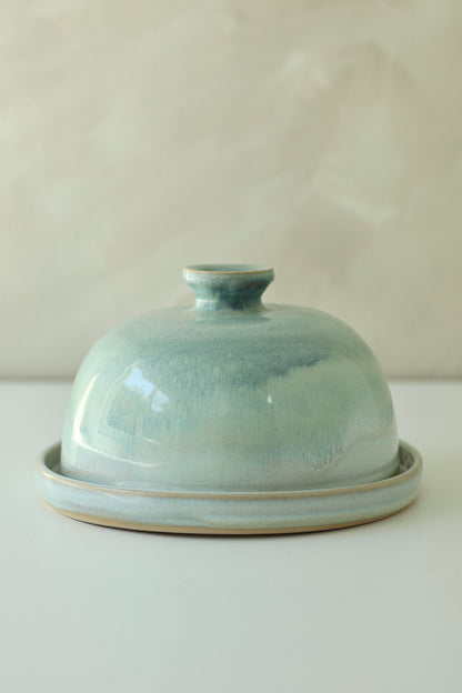 Butter Dish | Turquoise Waters | MADE TO ORDER