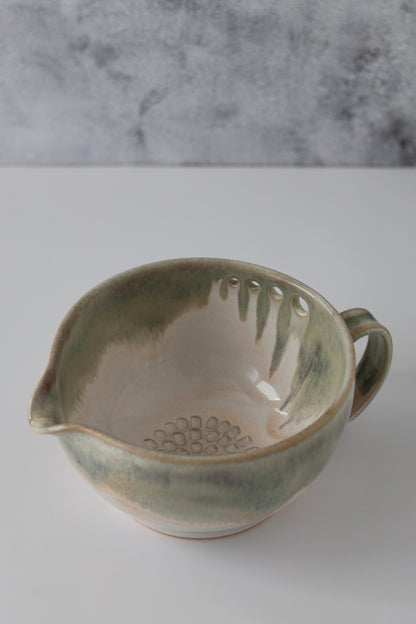 The Garlic Grater Salad DRESSING Bowl | Pastel Rainbow | MADE TO ORDER