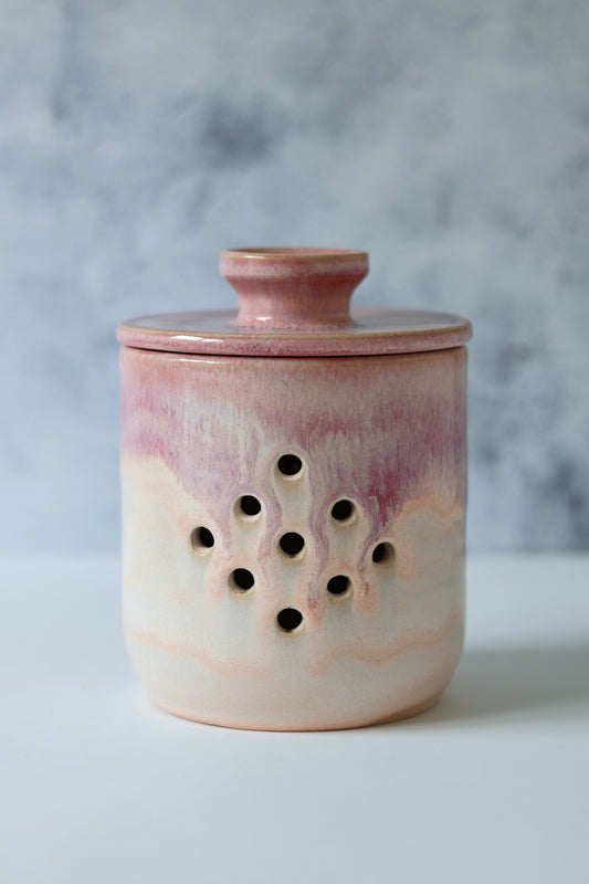 Garlic Keeper | Cherry Blossom | MADE TO ORDER