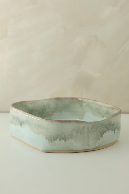 Baking Dish with Molded Handles | Glacier Melt