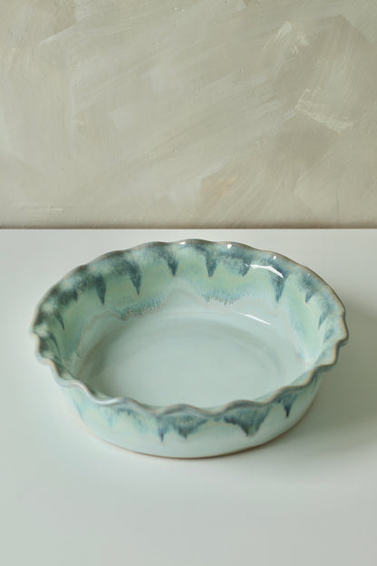 Pie Dish | Turquoise Waters