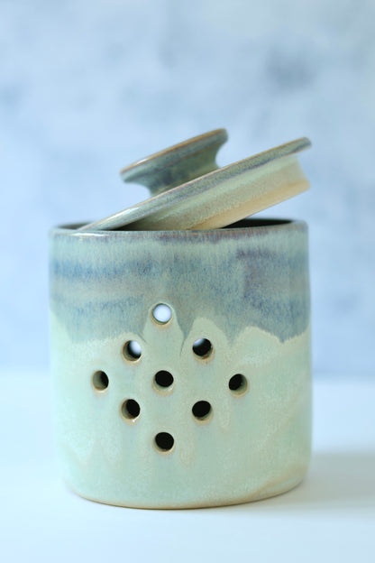 Garlic Keeper | Green & Purple