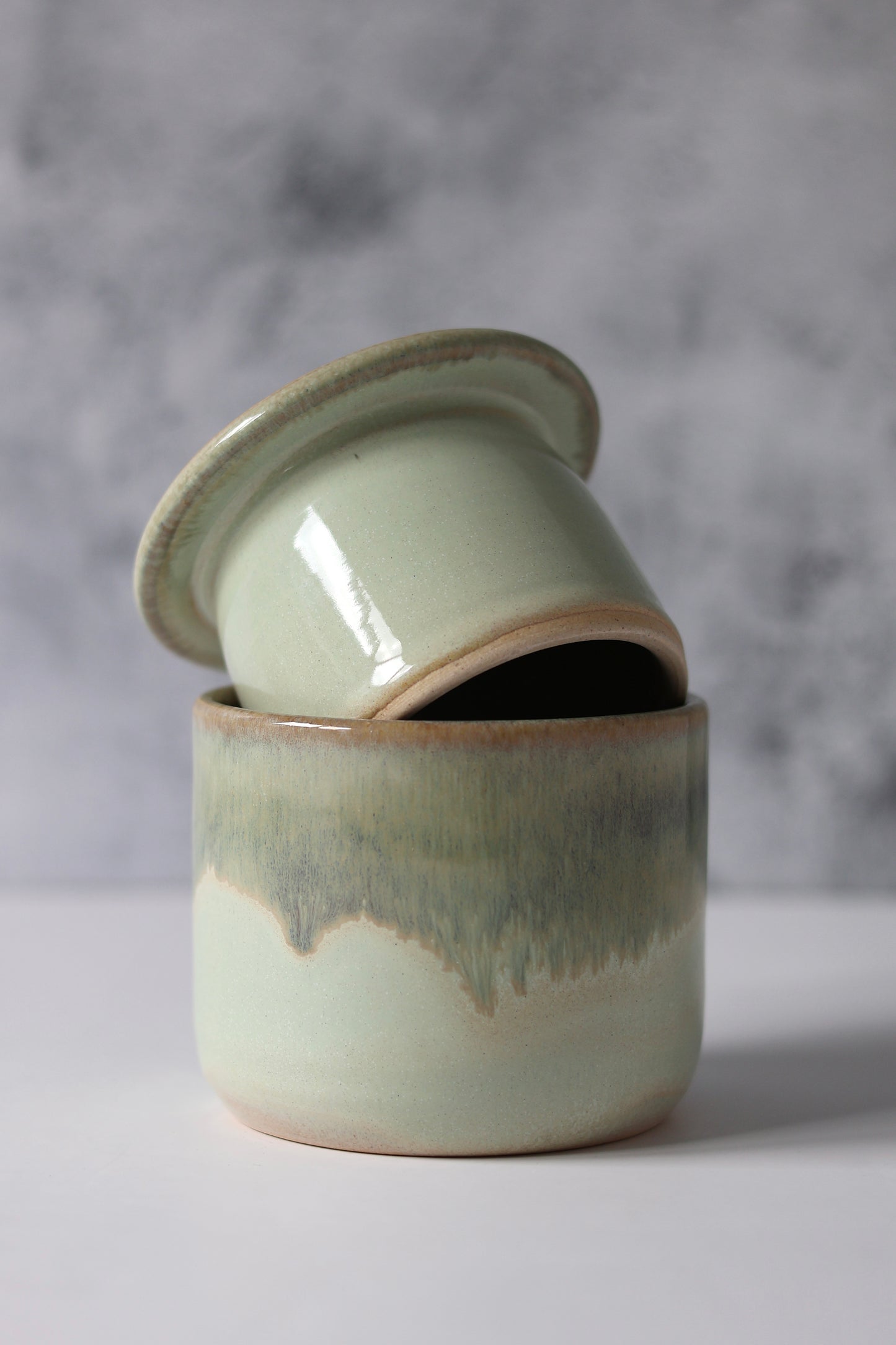 Butter Crock | Dewy Moss