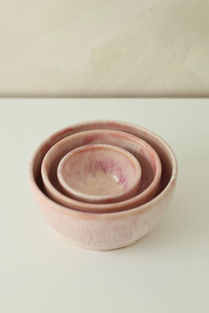 Mini Nesting Prep Bowls | Cherry Blossom | MADE TO ORDER