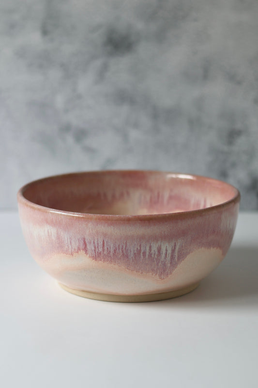 The PERSONAL Garlic Grater Salad Bowl | Cherry Blossom