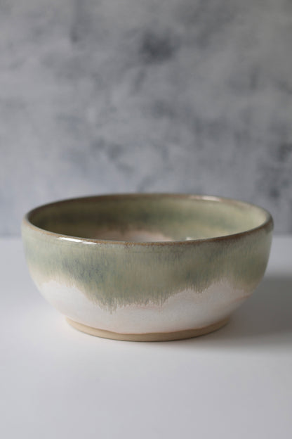 The PERSONAL Garlic Grater Salad Bowl | Pastel Rainbow | MADE TO ORDER