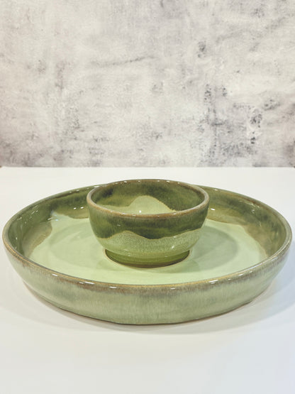 The Garlic Grater Chip & Dip | Dewy Moss