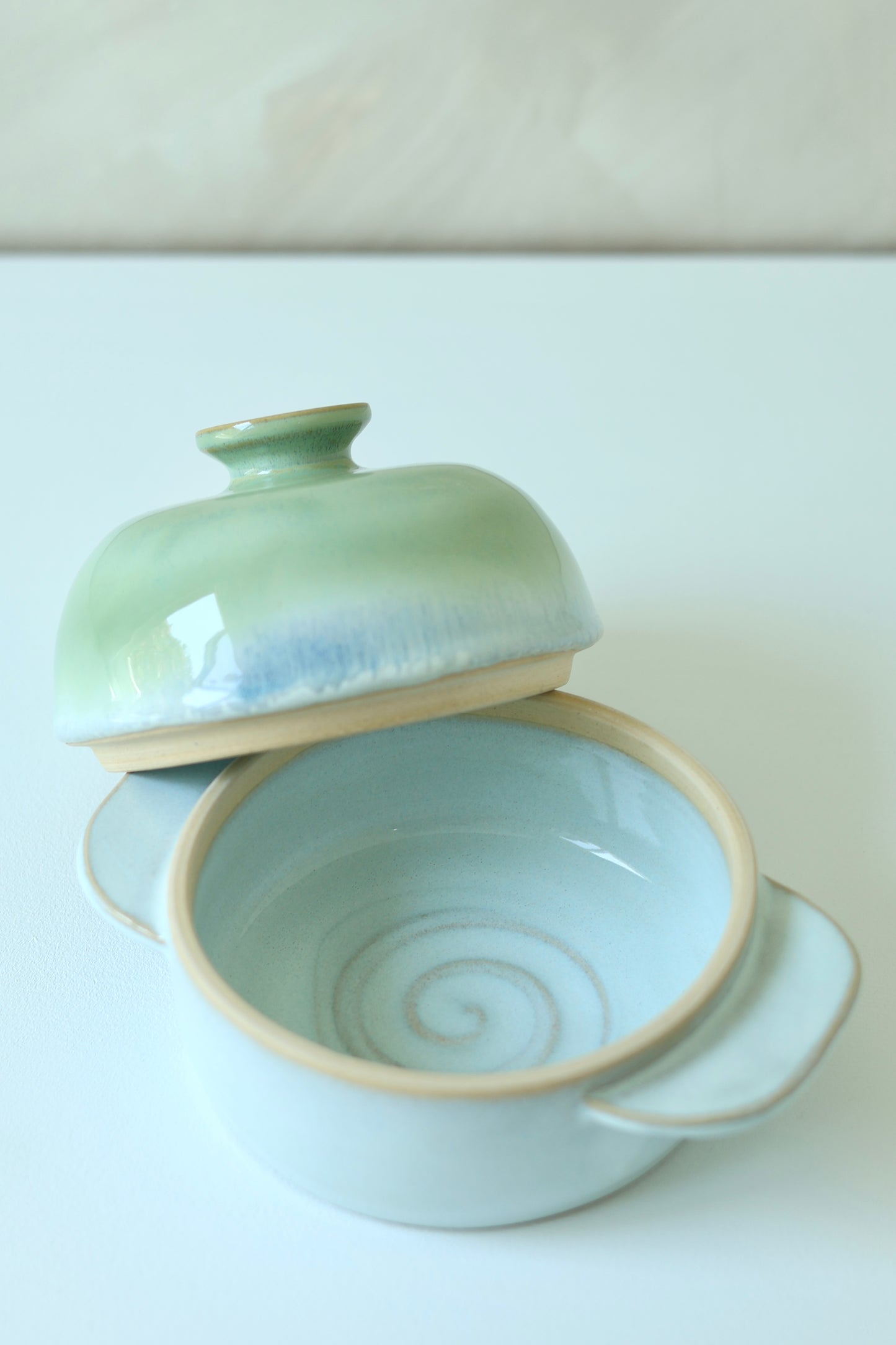 Garlic Roaster | Sea Glass