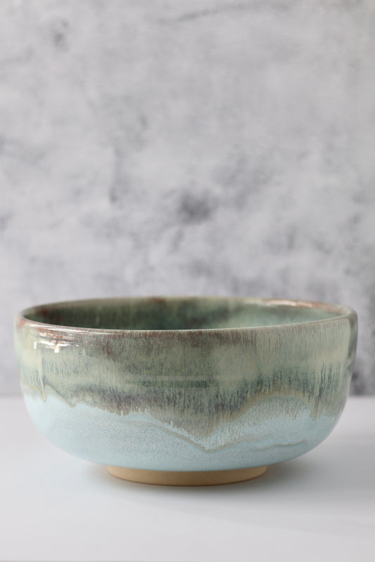 The Garlic Grater Salad Bowl | Glacier Melt